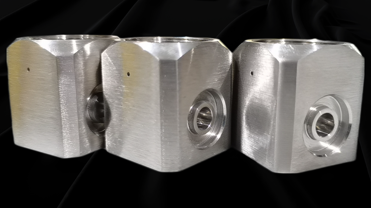 Multi-Hole Mirror-Finished Components | Precision Polishing & Industrial Tolerance